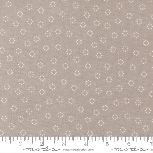 Simply Delightful Stone Daisy Dot Yardage by Sherri & Chelsi for Moda Fabrics