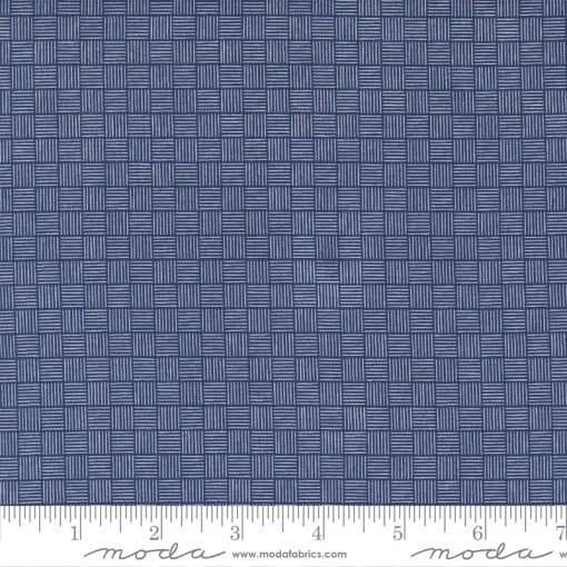 Simply Delightful Nautical Blue Waffle Yardage by Sherri & Chelsi for Moda Fabrics