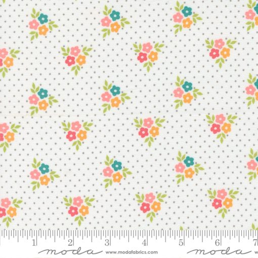 Strawberry Lemonade Cloud Bouquets Yardage by Sherri & Chelsi for Moda Fabrics