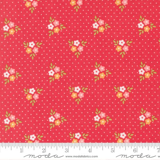 Strawberry Lemonade Strawberry Bouquets Yardage by Sherri & Chelsi for Moda Fabrics