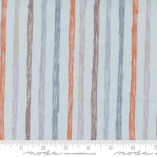 Chirp Sky Just Stripes yardage by Elena Amo for Moda Fabrics