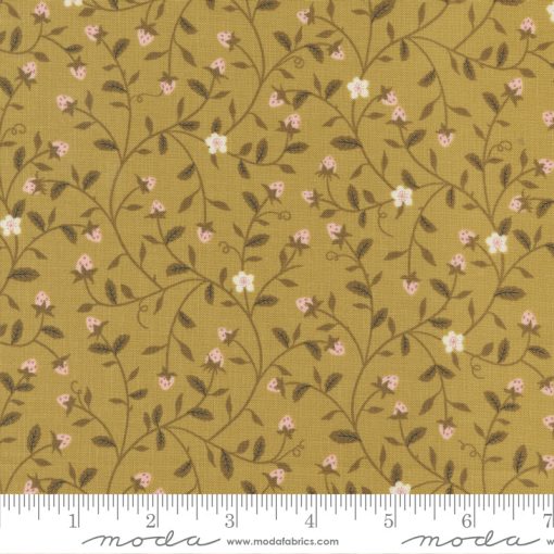 Evermore Honey Strawberry Tangle Yardage by Sweetfire Road for Moda Fabrics