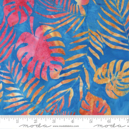 Beachy Batiks Sky Leaves Yardage by Moda Fabrics