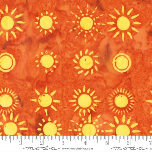 Beachy Batiks Tangy Suns Yardage by Moda Fabrics