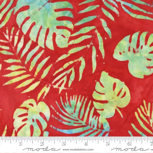 Beachy Batiks Lava Leaves Yardage by Moda Fabrics