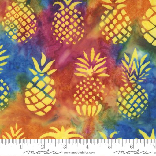 Beachy Batiks Coral Reef Pineapples Yardage by Moda Fabrics