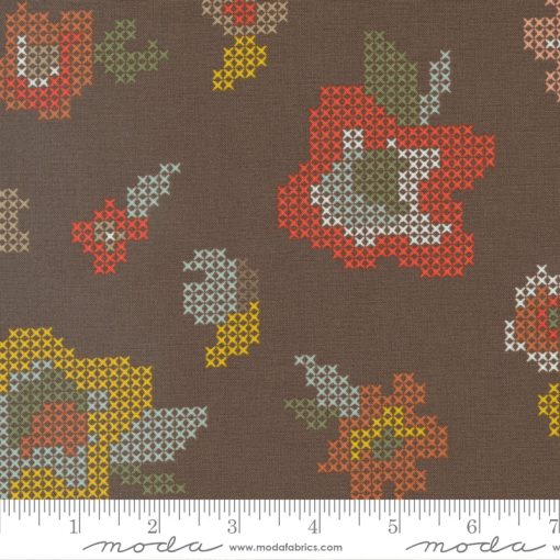 Dawn On The Prairie Mud Pie Cross Stitch Yardage by Fancy That Design House for Moda Fabrics