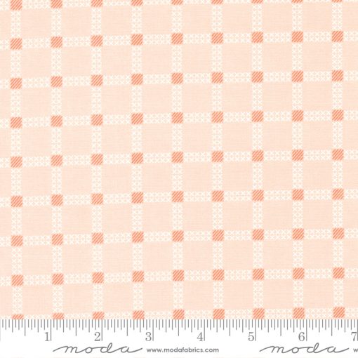 Dawn On The Prairie Carnation Stitch Check Yardage by Fancy That Design House for Moda Fabrics