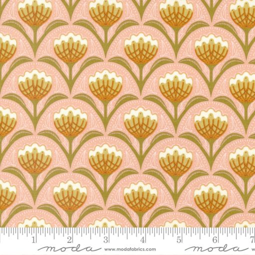 Quaint Cottage Rose Florets Yardage by Gingiber for Moda Fabrics