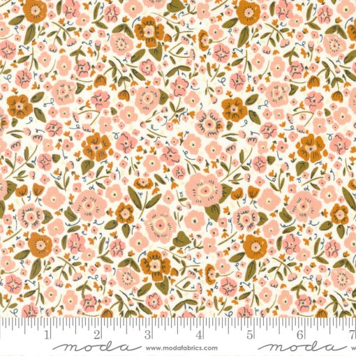 Quaint Cottage Cloud Calico Yardage by Gingiber for Moda Fabrics