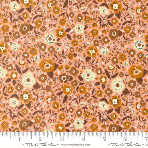 Quaint Cottage Rose Calico Yardage by Gingiber for Moda Fabrics