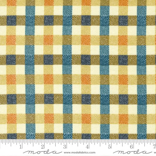 Quaint Cottage Pond Twisted Check Yardage by Gingiber for Moda Fabrics