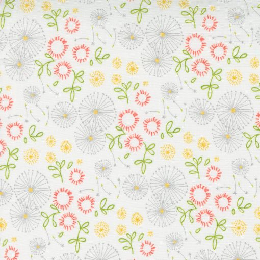 Dandi Duo Cream Little Bitties Yardage by Robin Pickens for Moda Fabrics