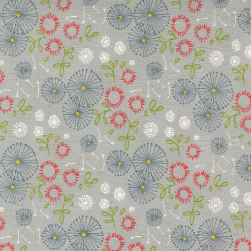 Dandi Duo Slate Little Bitties Yardage by Robin Pickens for Moda Fabrics