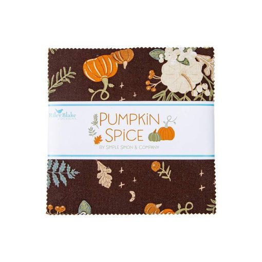 Pumpkin Spice 5" Stacker by Simple Simon & Co. for Riley Blake Designs