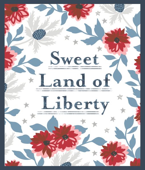 Old Glory Sweet Land of Liberty Panel by Lella Boutique for Moda Fabrics