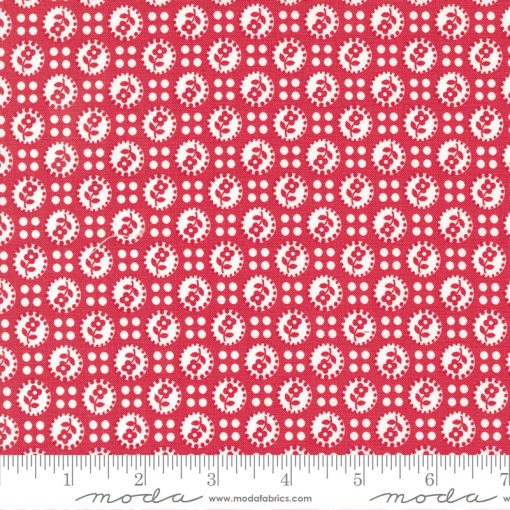 Lighthearted Red Sweet Yardage by Camille Roskelley for Moda Fabrics