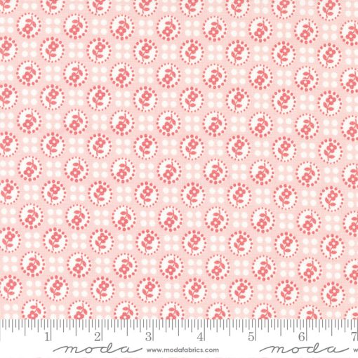 Lighthearted Light Pink Sweet Yardage by Camille Roskelley for Moda Fabrics