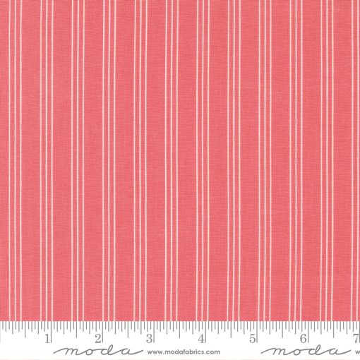 Lighthearted Pink Stripe Yardage by Camille Roskelley for Moda Fabrics