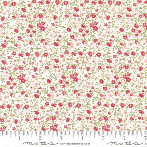 Lighthearted Cream Meadow Yardage by Camille Roskelley for Moda Fabrics