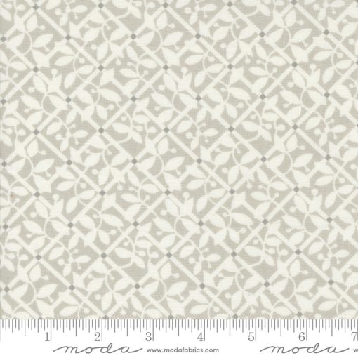 Shoreline Grey Lattice Yardage by Camille Roskelley for Moda Fabrics