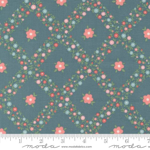 Rosemary Cottage Lake Trellis Yardage by Camille Roskelley for Moda Fabrics