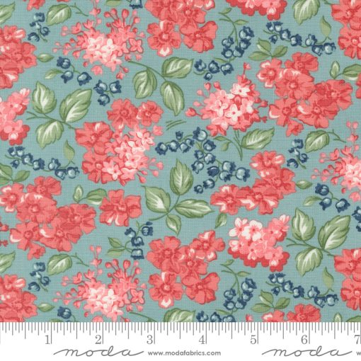 Rosemary Cottage Sky Blooms Yardage by Camille Roskelley for Moda Fabrics