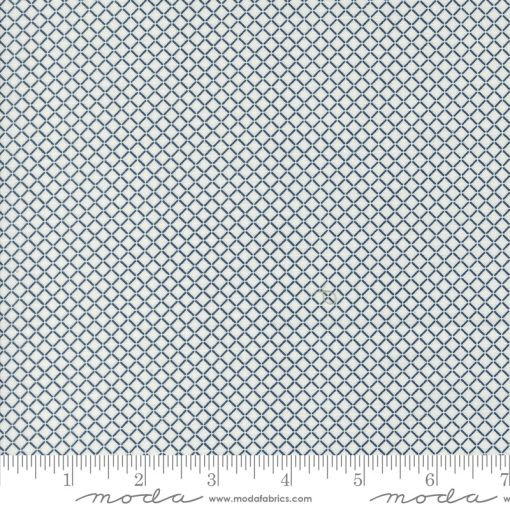 Rosemary Cottage Cream Navy Little Sail Yardage by Camille Roskelley for Moda Fabrics