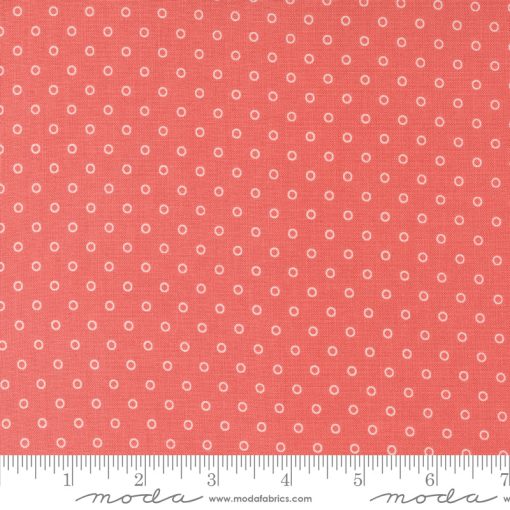 Rosemary Cottage Strawberry Darling Dot Yardage by Camille Roskelley for Moda Fabrics