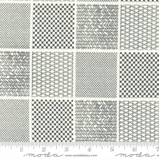 Main Street Vanilla City Block Yardage by Sweetwater for Moda Fabrics