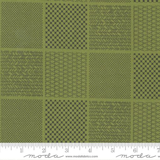 Main Street Grass City Block Yardage by Sweetwater for Moda Fabrics