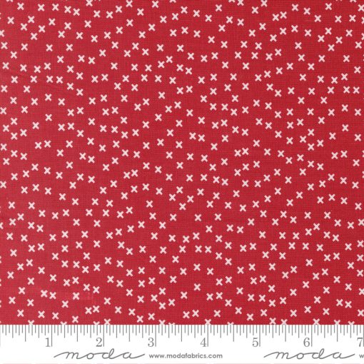 Vintage Red X Yardage by Sweetwater for Moda Fabrics