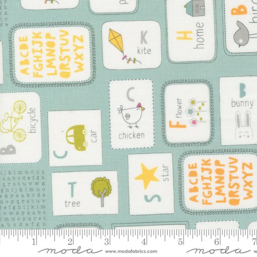 Shine Sky Flashcards Yardage by Sweetwater for Moda Fabrics