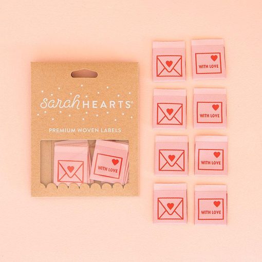 Sew in Labels w/Love Envelope by Sarah Hearts