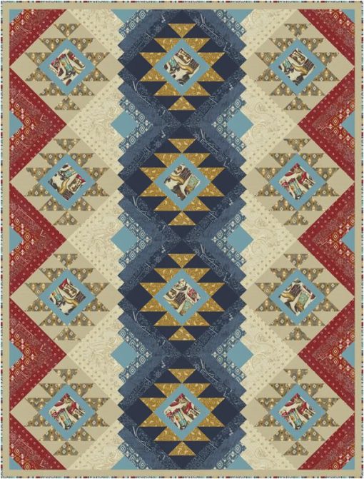 Saddle Ranch Rocky Ridge Quilt Kit