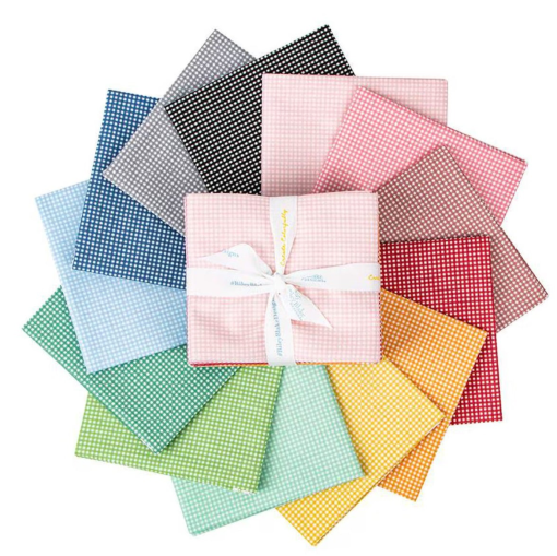 Gingham Micro Fat Quarter Bundle by Riley Blake Designs - Image 2