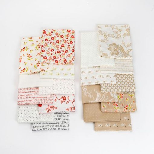 Fresh Fig Favorites Fat Quarter Neutral Bundle by Fig Tree for Moda Fabrics - Image 2