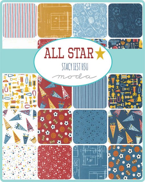 All Star Layer Cake by Stacy Iest Hsu for Moda Fabrics - Image 2