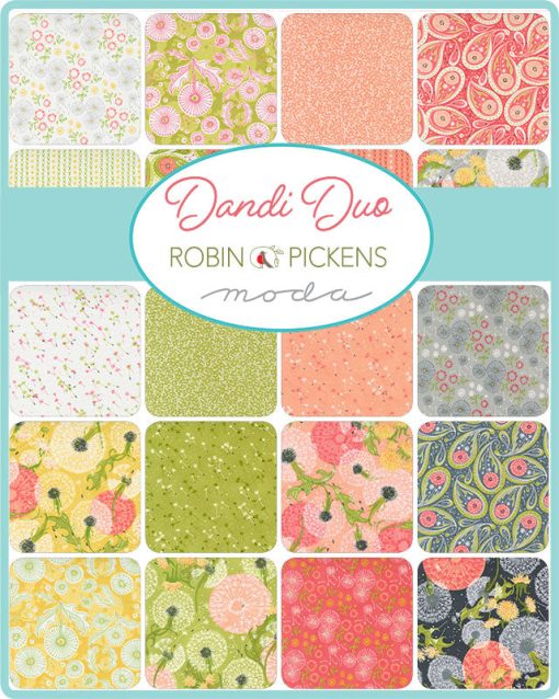 Dandi Duo Fat Quarter Bundle by Robin Pickens for Moda Fabrics - Image 2