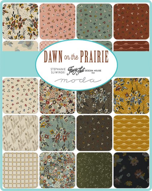 Dawn On The Prairie Fat Quarter Bundle by Fancy That Design House for Moda Fabrics - Image 2