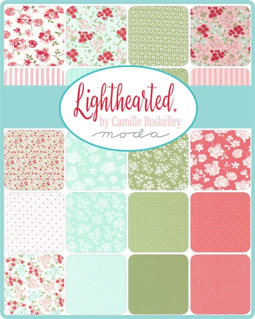 Lighthearted Fat Eighth Bundle by Camille Roskelley for Moda Fabrics - Image 2