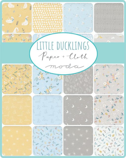 Little Ducklings Jelly Roll by Paper & Cloth for Moda Fabrics - Image 2