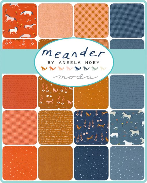 Meander Fat Quarter Bundle by Aneela Hoey for Moda Fabrics - Image 2