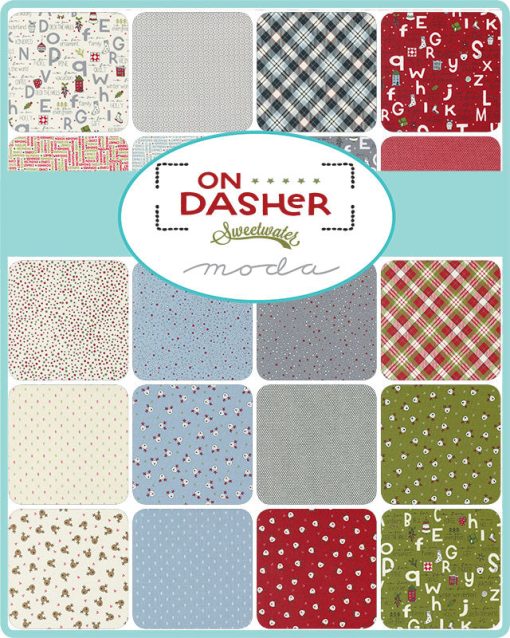 On Dasher Fat Quarter Bundle by Sweetwater for Moda Fabrics - Image 2