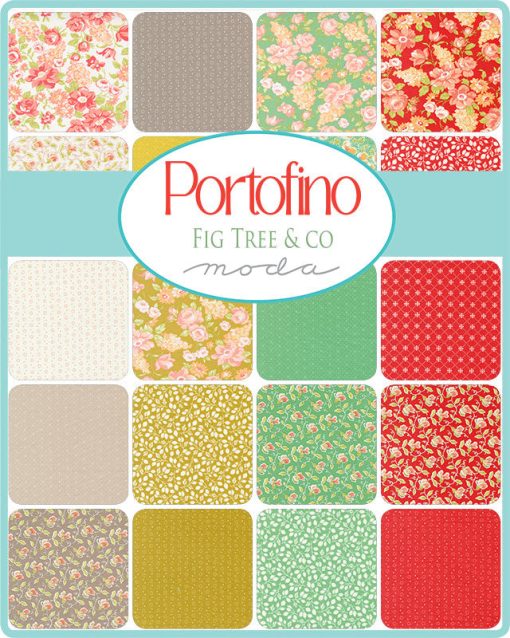 Portofino Fat Quarter Bundle by Fig Tree & Co. for Moda Fabrics - Image 2