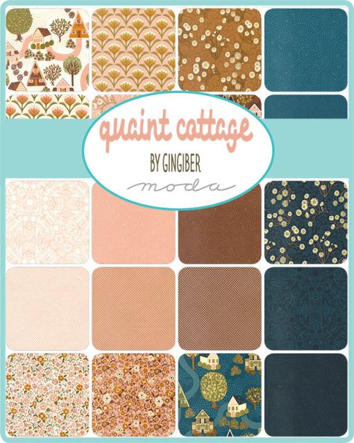 Quaint Cottage Layer Cake by Gingiber for Moda Fabrics - Image 2