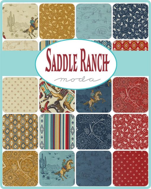 Saddle Ranch Fat Quarter Bundle by Moda for Moda Fabrics - Image 2