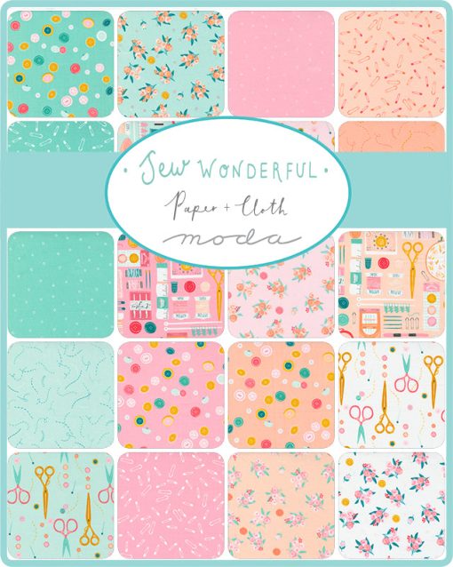 Sew Wonderful Layer Cake by Paper & Cloth for Moda Fabrics - Image 2