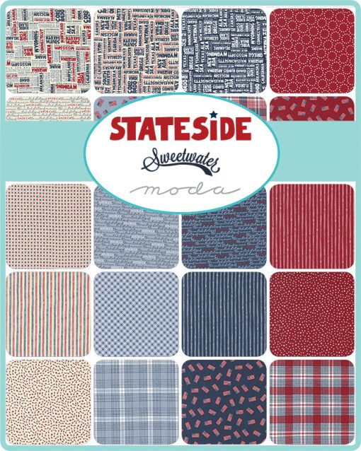 Stateside Jelly Roll by Sweetwater for Moda Fabrics - Image 2