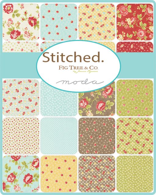 Stitched Jelly Roll by Fig Tree for Moda Fabrics - Image 2